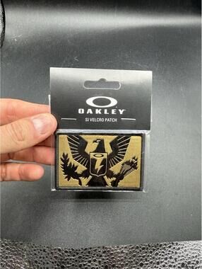 Oakley Vel-cro Patch SI Oak Def Crest Gold